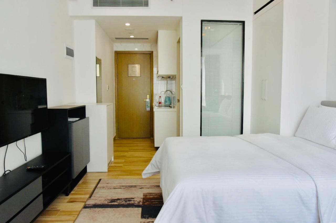 Golden Central Hotel Serviced Residence-Xin Hao E Du Thẩm Quyến Ngoại thất bức ảnh