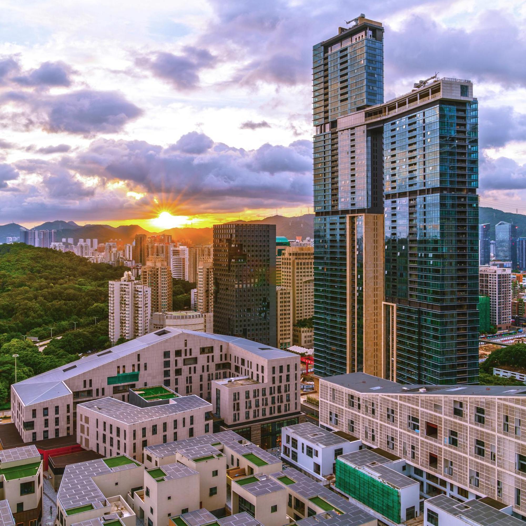 Golden Central Hotel Serviced Residence-Xin Hao E Du Thẩm Quyến Ngoại thất bức ảnh