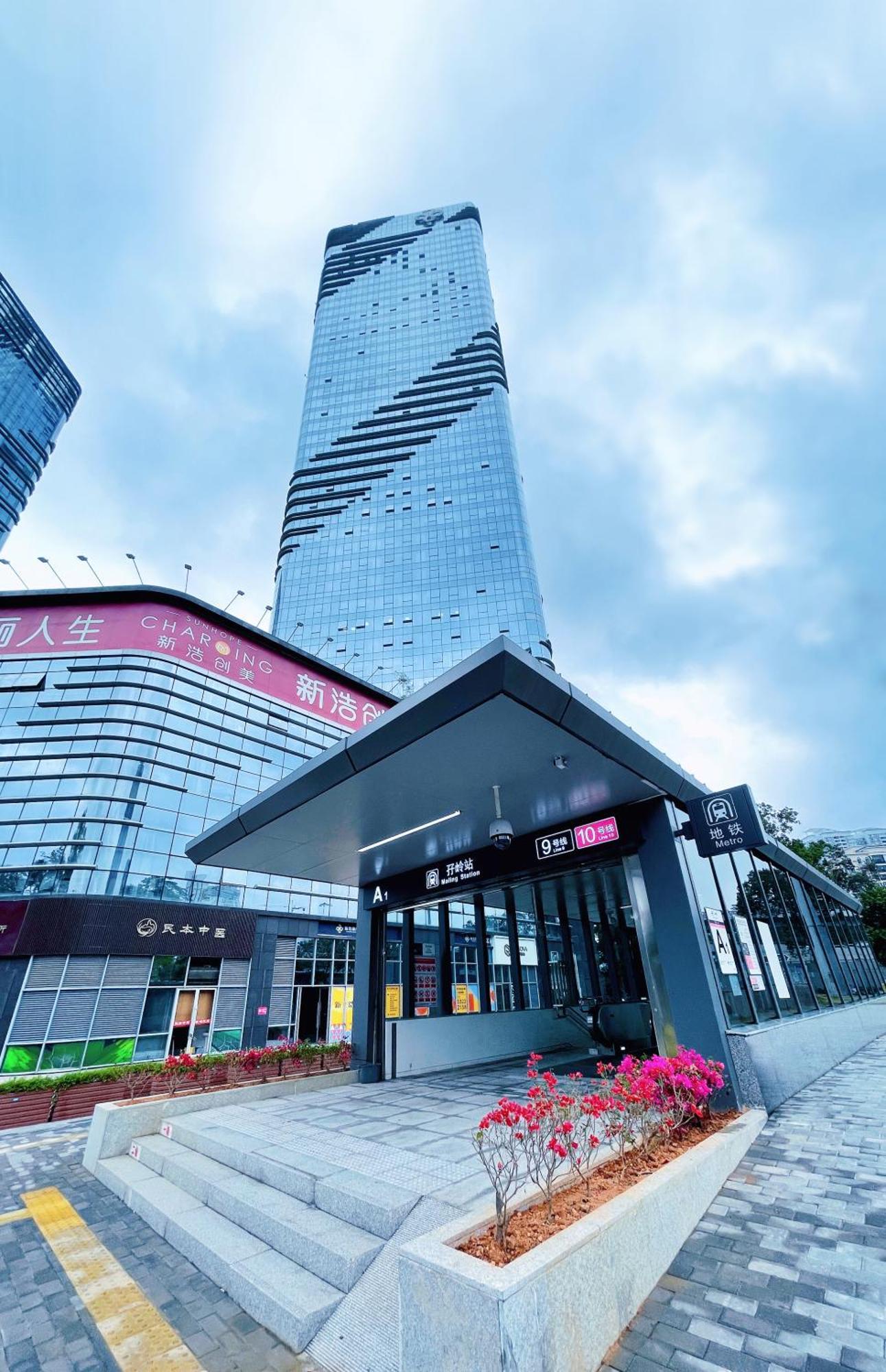 Golden Central Hotel Serviced Residence-Xin Hao E Du Thẩm Quyến Ngoại thất bức ảnh