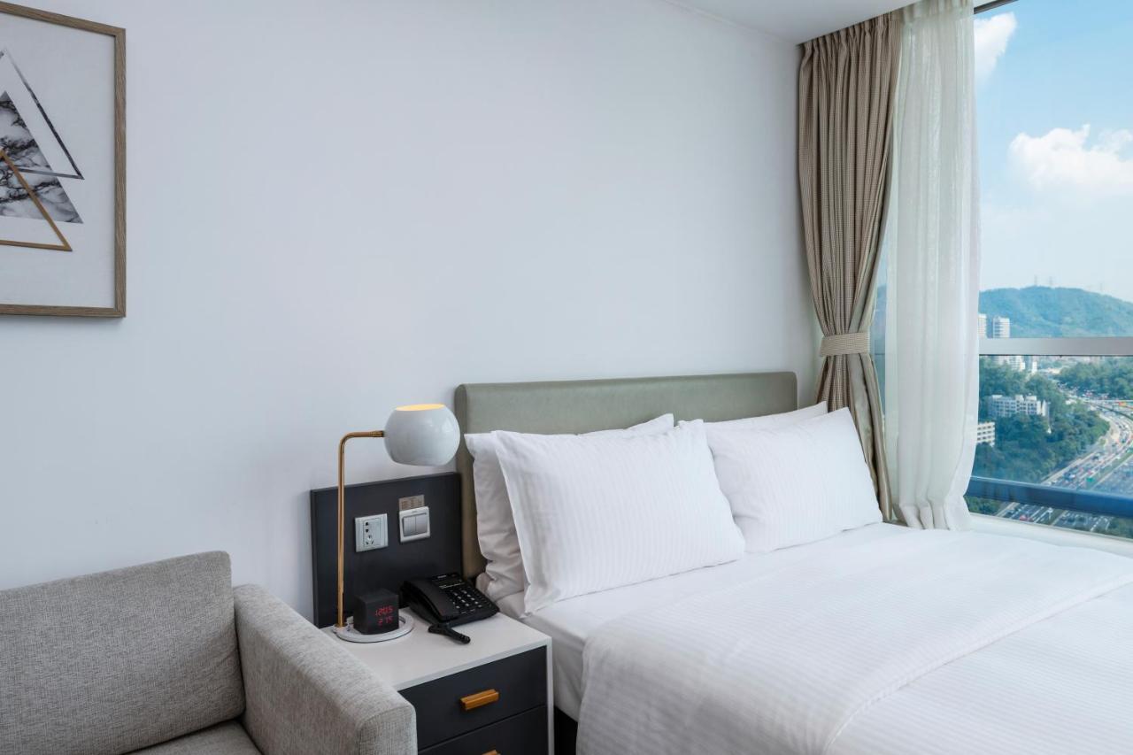 Golden Central Hotel Serviced Residence-Xin Hao E Du Thẩm Quyến Ngoại thất bức ảnh