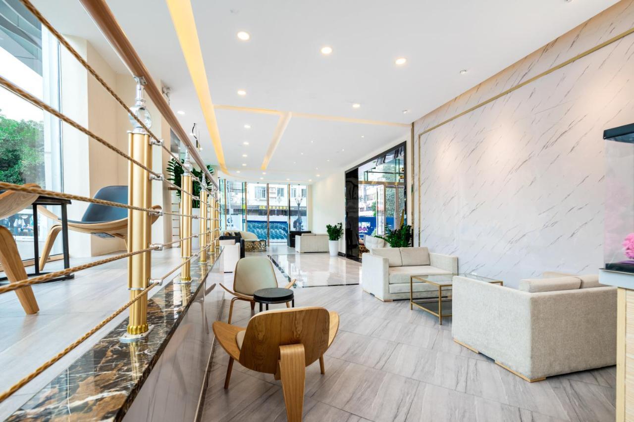 Golden Central Hotel Serviced Residence-Xin Hao E Du Thẩm Quyến Ngoại thất bức ảnh