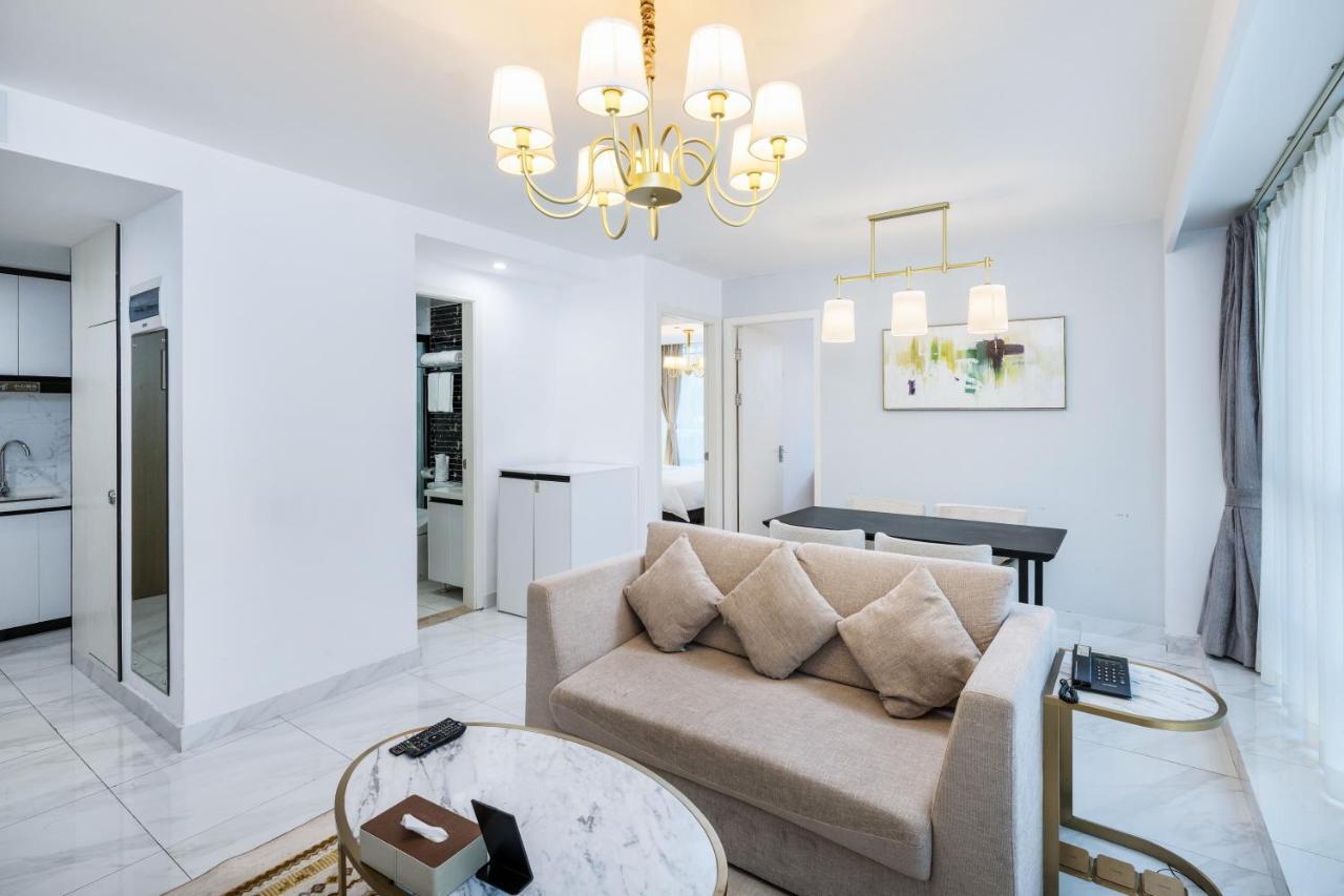 Golden Central Hotel Serviced Residence-Xin Hao E Du Thẩm Quyến Ngoại thất bức ảnh