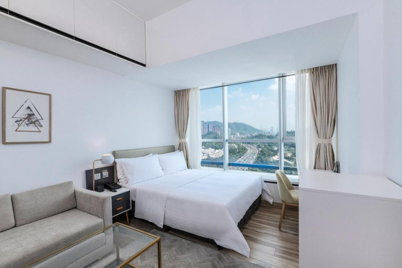 Golden Central Hotel Serviced Residence-Xin Hao E Du Thẩm Quyến Ngoại thất bức ảnh