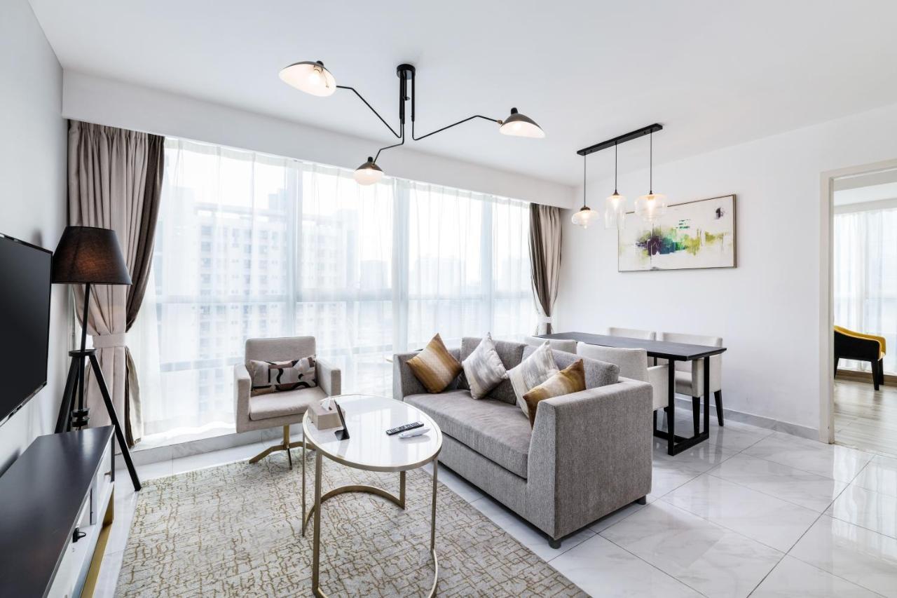 Golden Central Hotel Serviced Residence-Xin Hao E Du Thẩm Quyến Ngoại thất bức ảnh