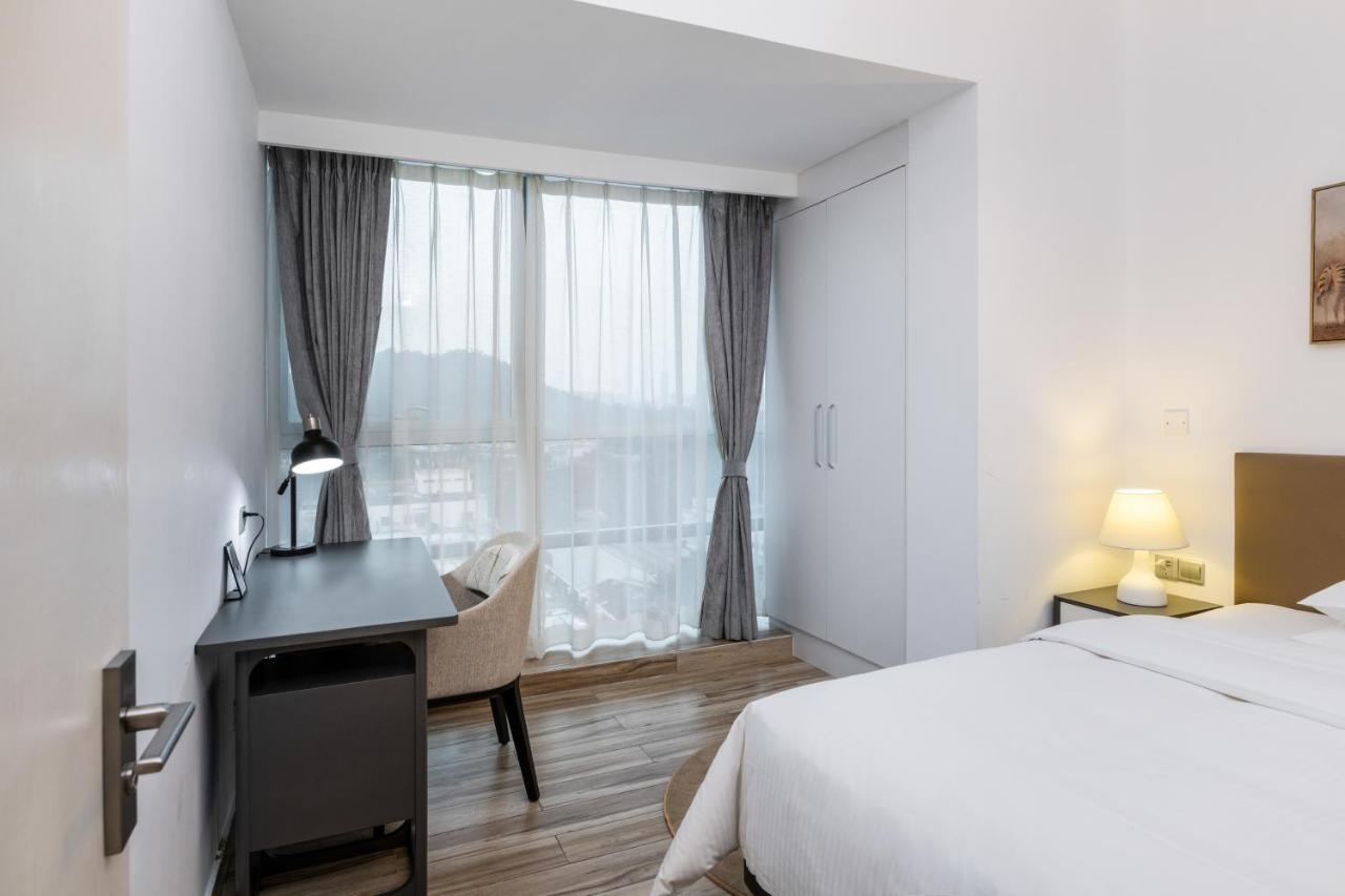 Golden Central Hotel Serviced Residence-Xin Hao E Du Thẩm Quyến Ngoại thất bức ảnh