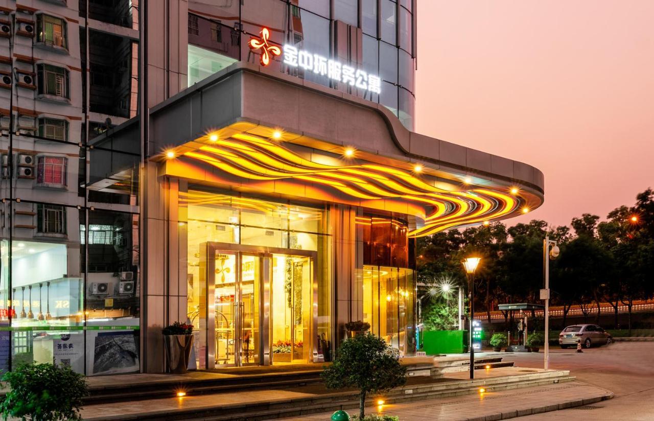 Golden Central Hotel Serviced Residence-Xin Hao E Du Thẩm Quyến Ngoại thất bức ảnh