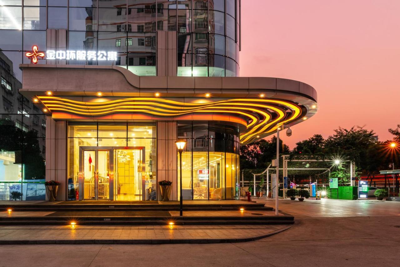 Golden Central Hotel Serviced Residence-Xin Hao E Du Thẩm Quyến Ngoại thất bức ảnh